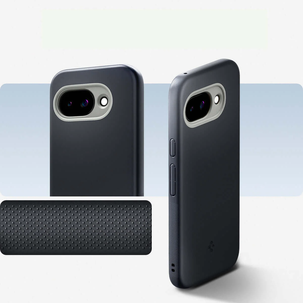 Handyhülle für Google Pixel 9a, Spigen Nano Pop Mag mit MagSafe, Schwarz-Grau - Image 11