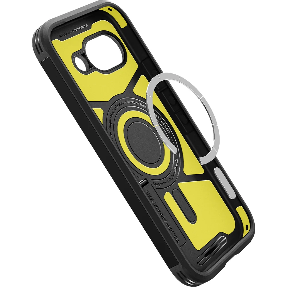 Handyhülle für Google Pixel 9a, Spigen Tough Armor Mag mit MagSafe, Schwarz - Image 5