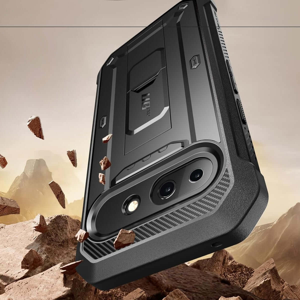 Handyhülle für Google Pixel 9a, Supcase UB Pro SP, Schwarz - Image 4