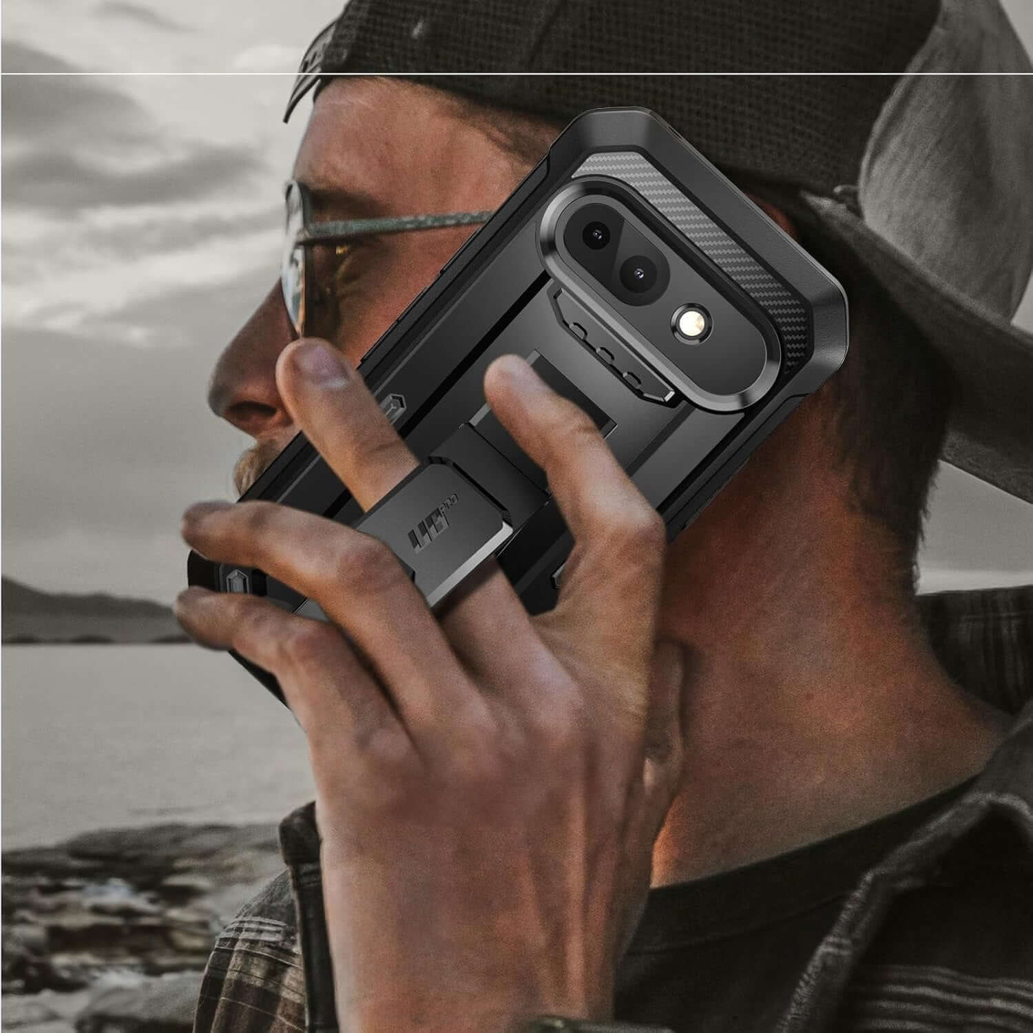 Handyhülle für Google Pixel 9a, Supcase UB Pro SP, Schwarz - Image 9