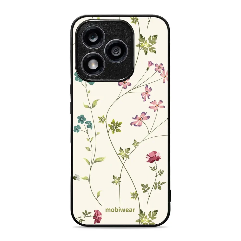 Handyhülle für Honor 400 Lite 5G, Mobiwear Glossy Case, Idyllische Blüte