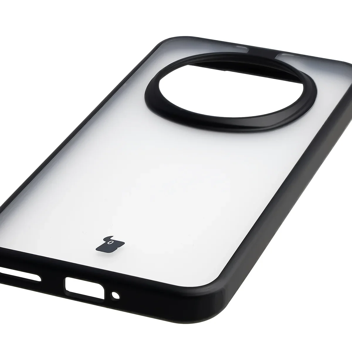 Handyhülle für Honor Magic7 Pro, Bizon Case Angelo, Durchscheinend mit schwarzem Rahmen - Image 5