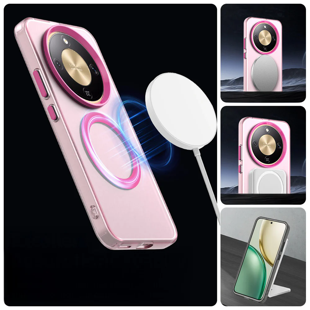 Handyhülle für Honor Magic8 Lite, Techsuit CandyCase MagSafe, Rosa - Image 7
