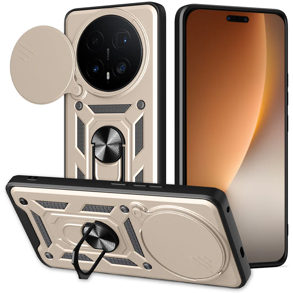 Handyhülle für Honor Magic8 Pro, Techsuit CamShield Series, Golden