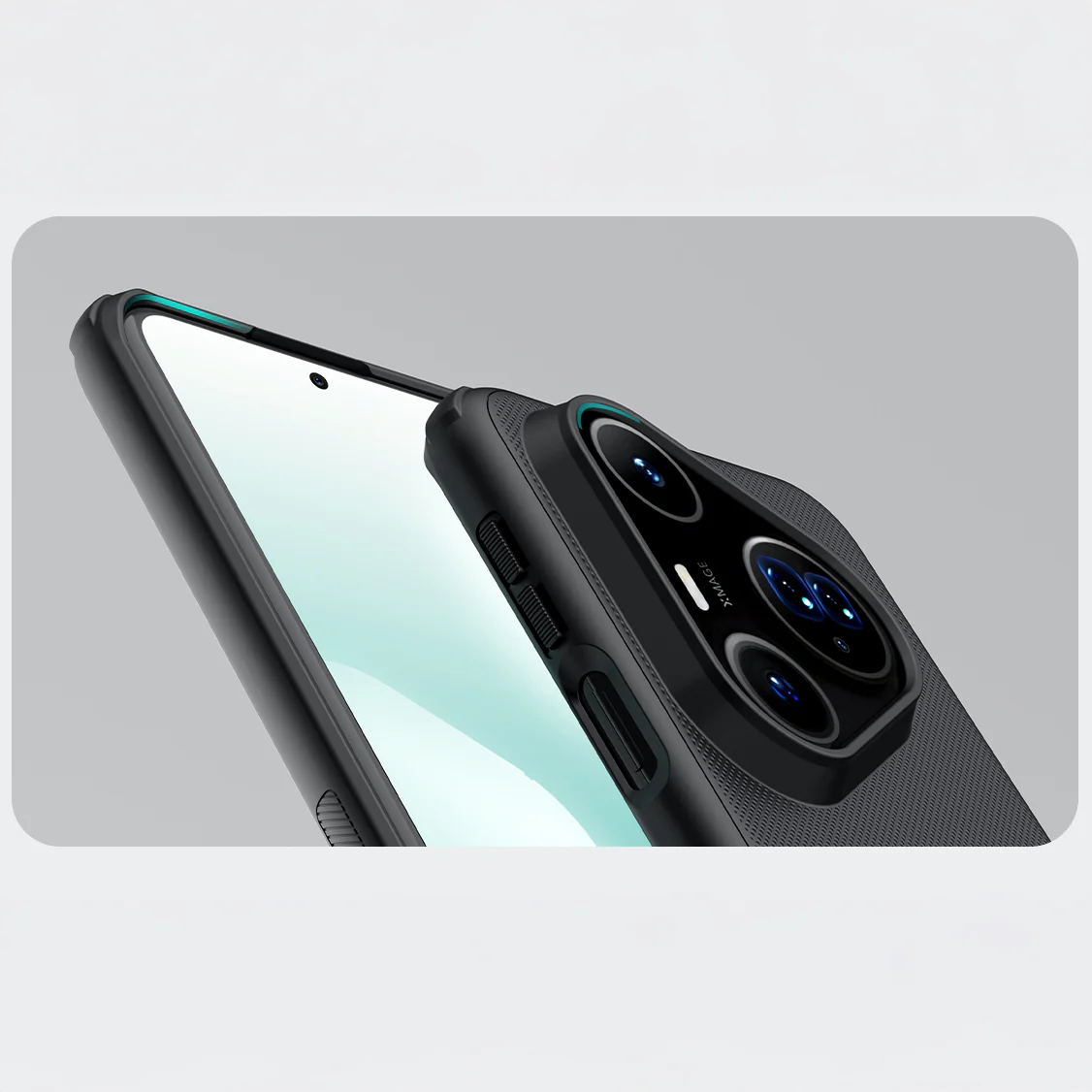 Handyhülle für Huawei Pura 80 Pro / 80 Pro Plus, Nillkin Frosted Shield Pro Magnetic mit MagSafe, Schwarz - Image 12