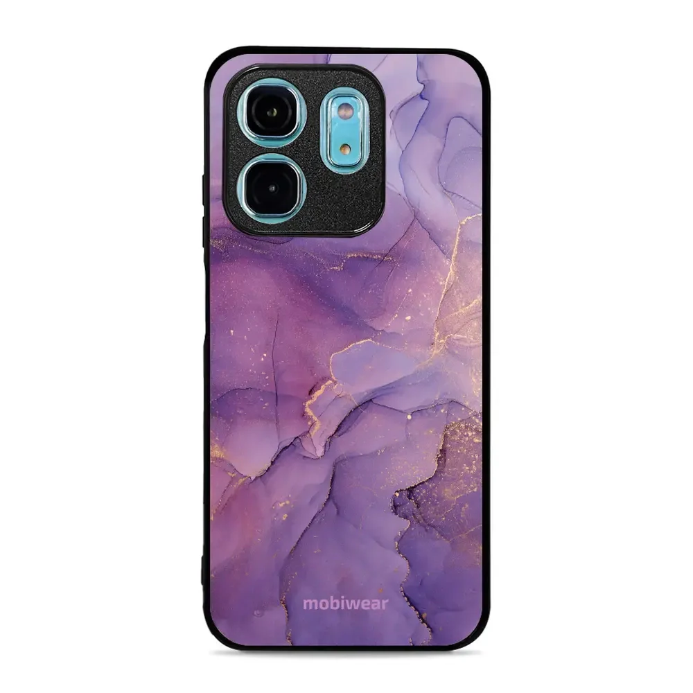 Handyhülle für Infinix Smart 9, Mobiwear Glossy Case, Violett
