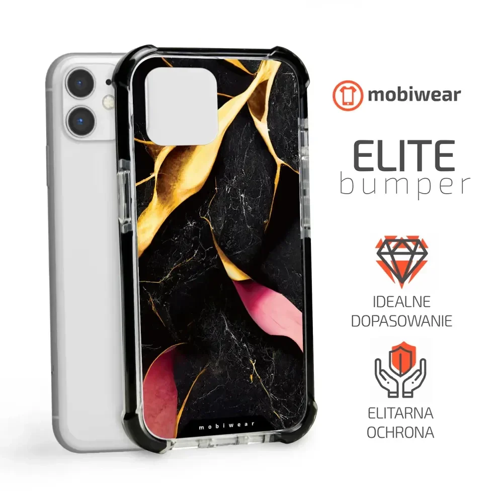 Handyhülle für iPhone 11 mit MagSafe, Mobiwear Elite Bumper, Vergoldetes Erz - Image 7