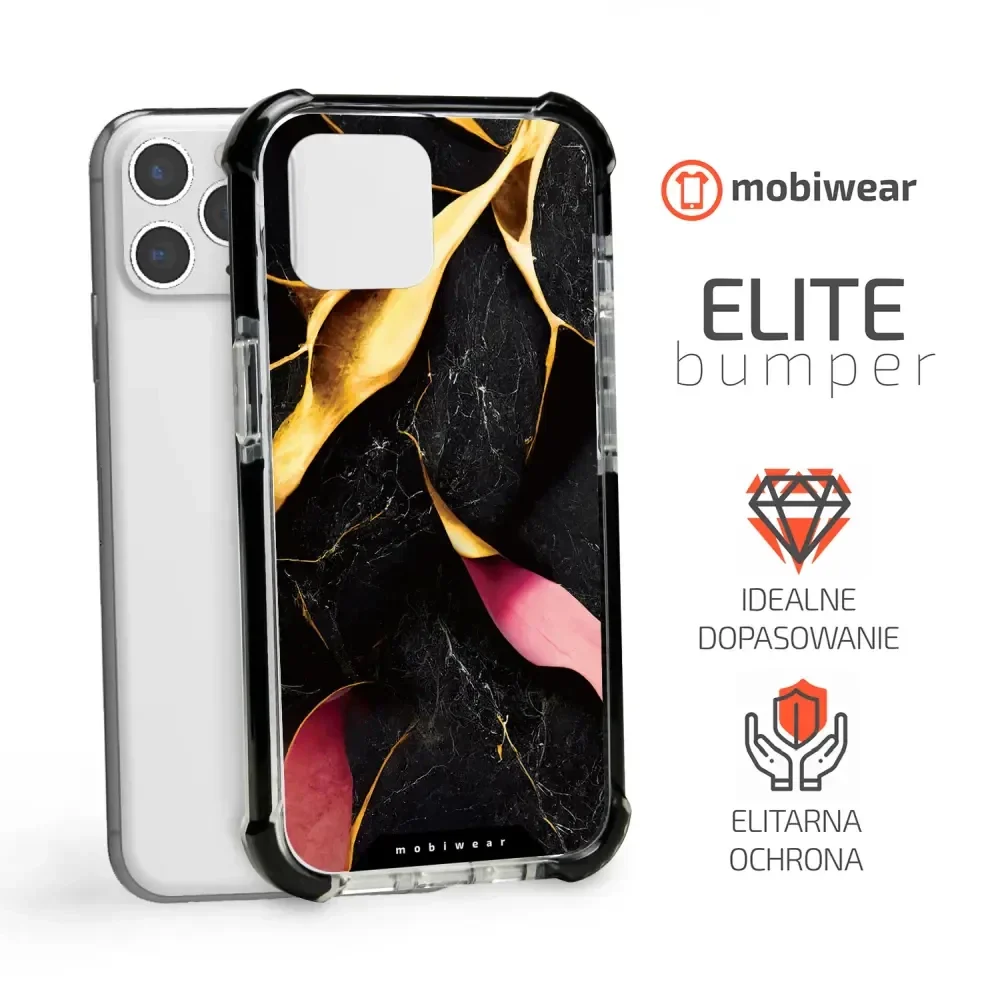 Handyhülle für iPhone 11 Pro mit MagSafe, Mobiwear Elite Bumper, Vergoldetes Erz - Image 7