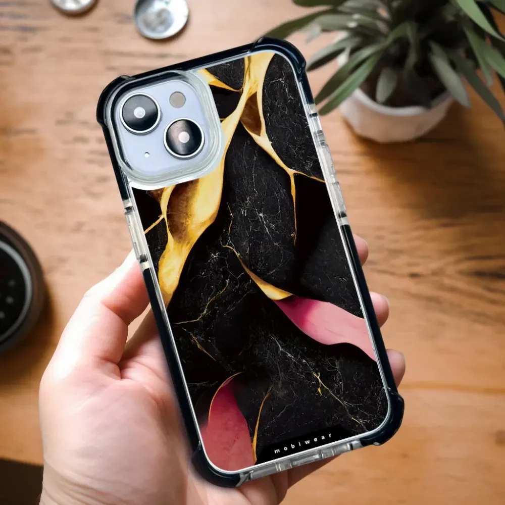 Handyhülle für iPhone 11 Pro mit MagSafe, Mobiwear Elite Bumper, Vergoldetes Erz - Image 8