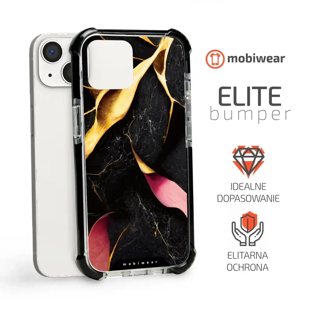 Handyhülle für iPhone 13 mit MagSafe, Mobiwear Elite Bumper, Vergoldetes Erz - Image 7