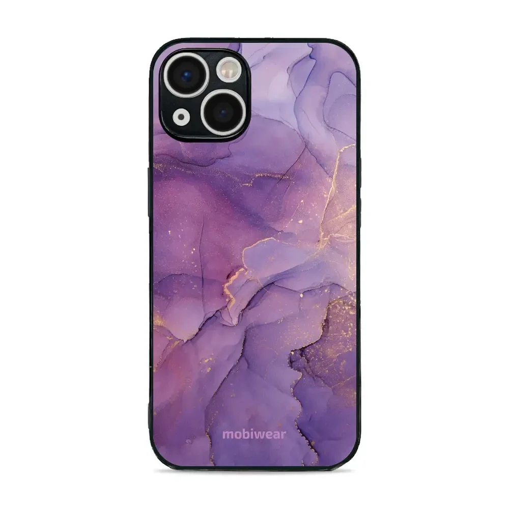 Handyhülle für iPhone 13, Mobiwear Glossy Case, Violett