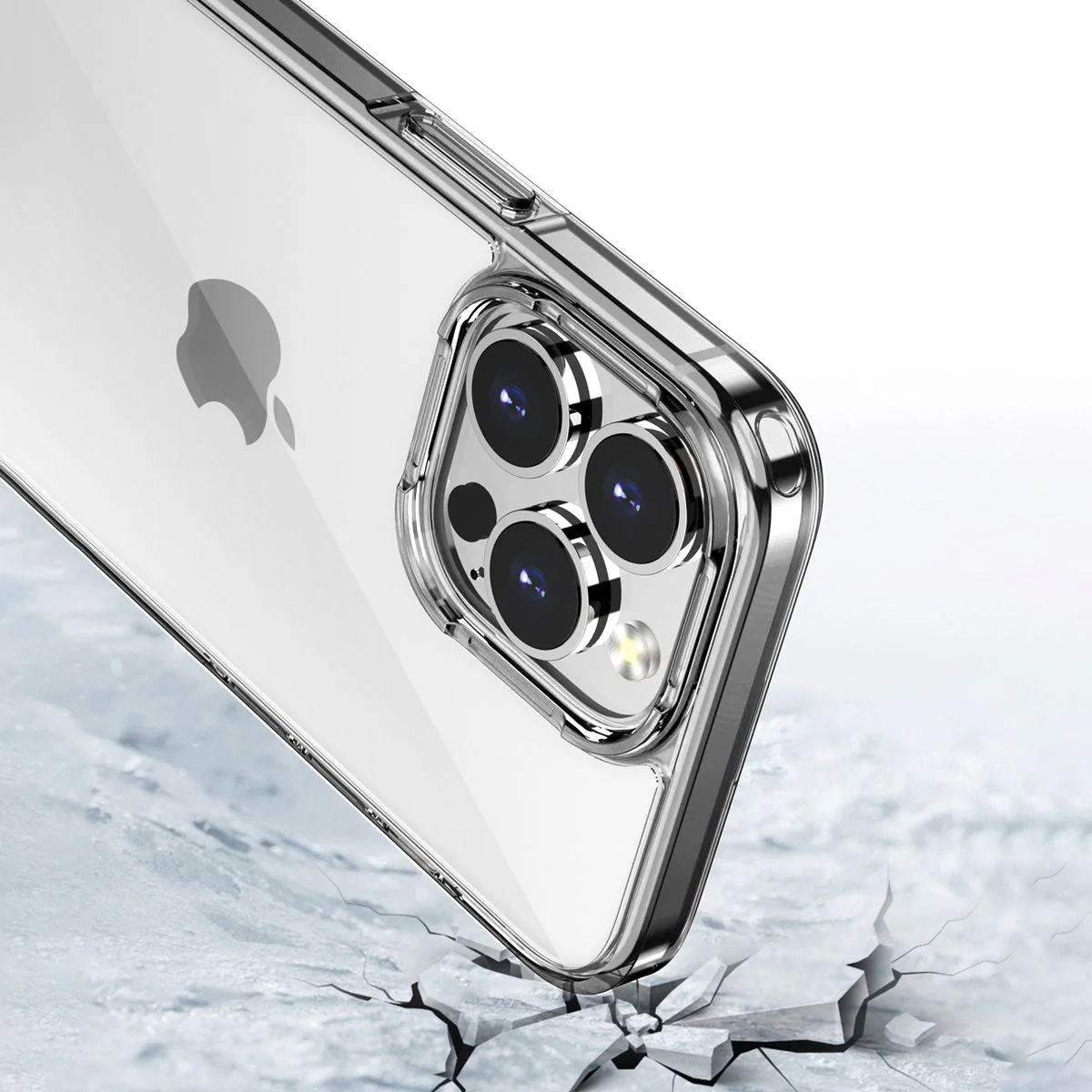 Handyhülle für iPhone 13 Pro, Bizon Case Halo, Transparent - Image 6