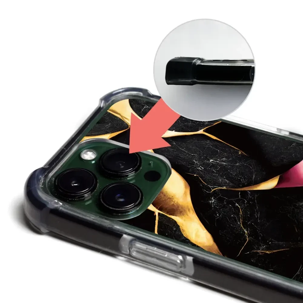 Handyhülle für iPhone 13 Pro Max mit MagSafe, Mobiwear Elite Bumper, Vergoldetes Erz - Image 13
