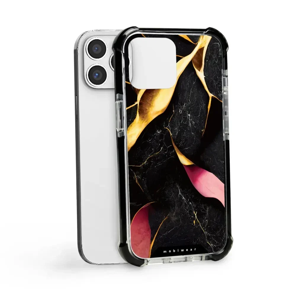 Handyhülle für iPhone 13 Pro Max mit MagSafe, Mobiwear Elite Bumper, Vergoldetes Erz - Image 17