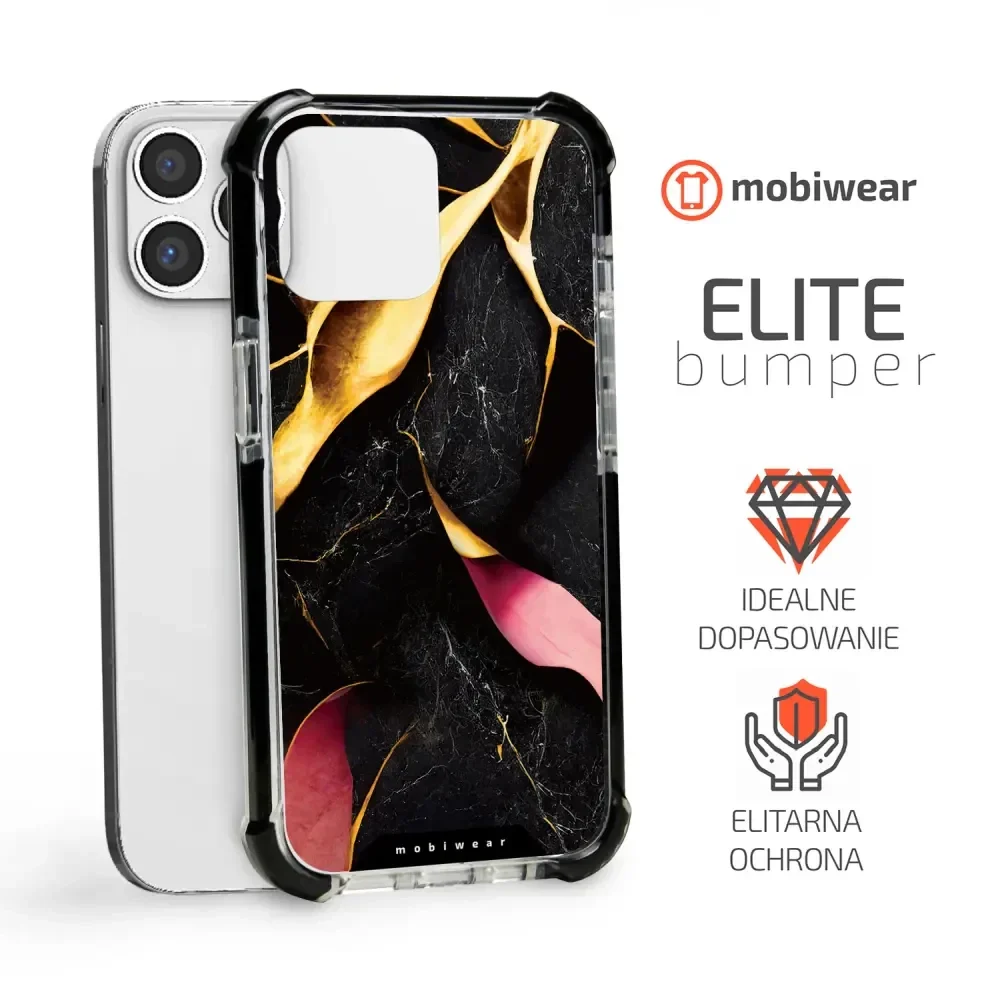 Handyhülle für iPhone 13 Pro Max mit MagSafe, Mobiwear Elite Bumper, Vergoldetes Erz - Image 7