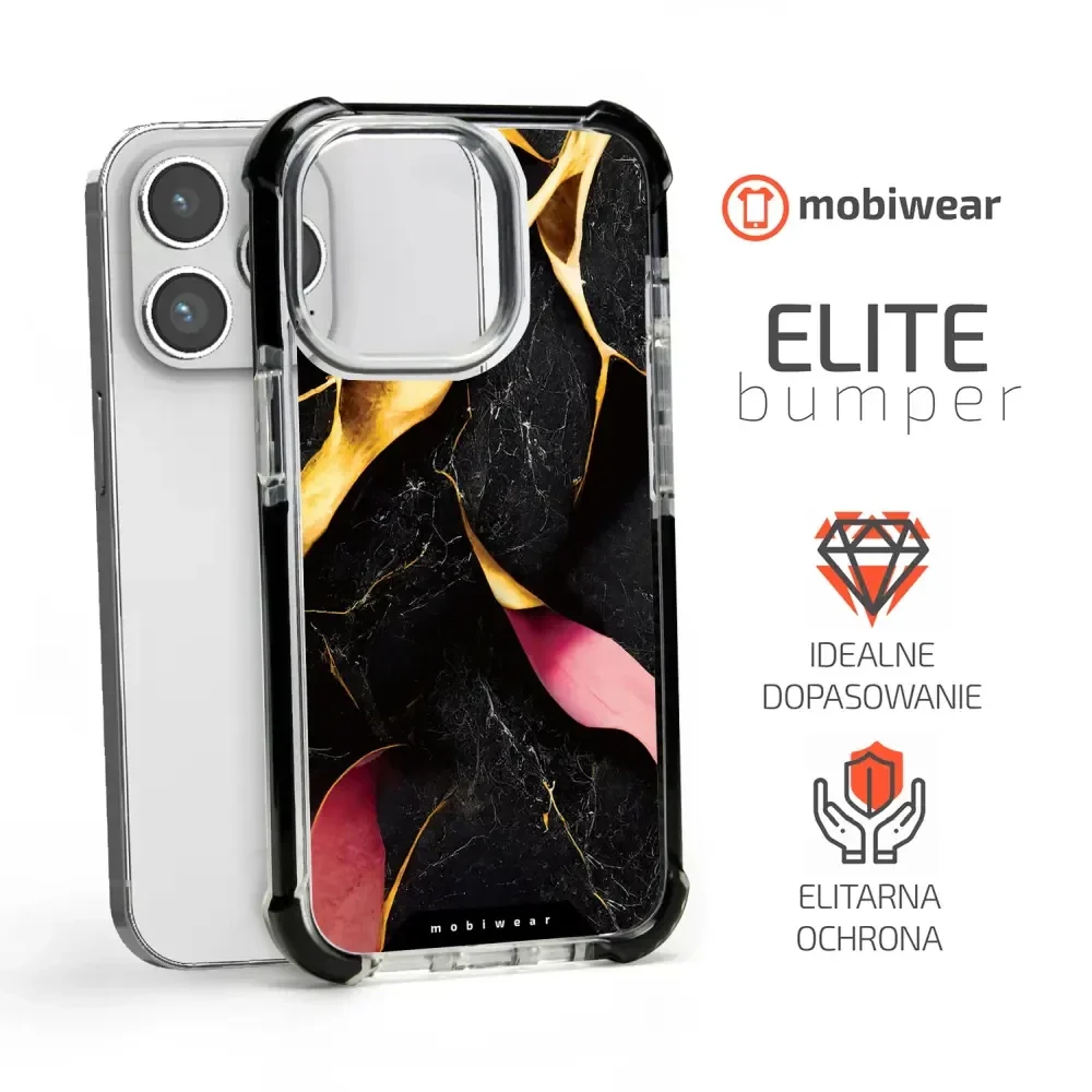 Handyhülle für iPhone 14 Pro mit MagSafe, Mobiwear Elite Bumper, Vergoldetes Erz - Image 7