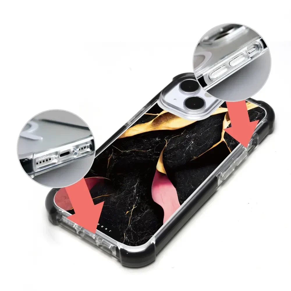 Handyhülle für iPhone 15 Plus mit MagSafe, Mobiwear Elite Bumper, Vergoldetes Erz - Image 14