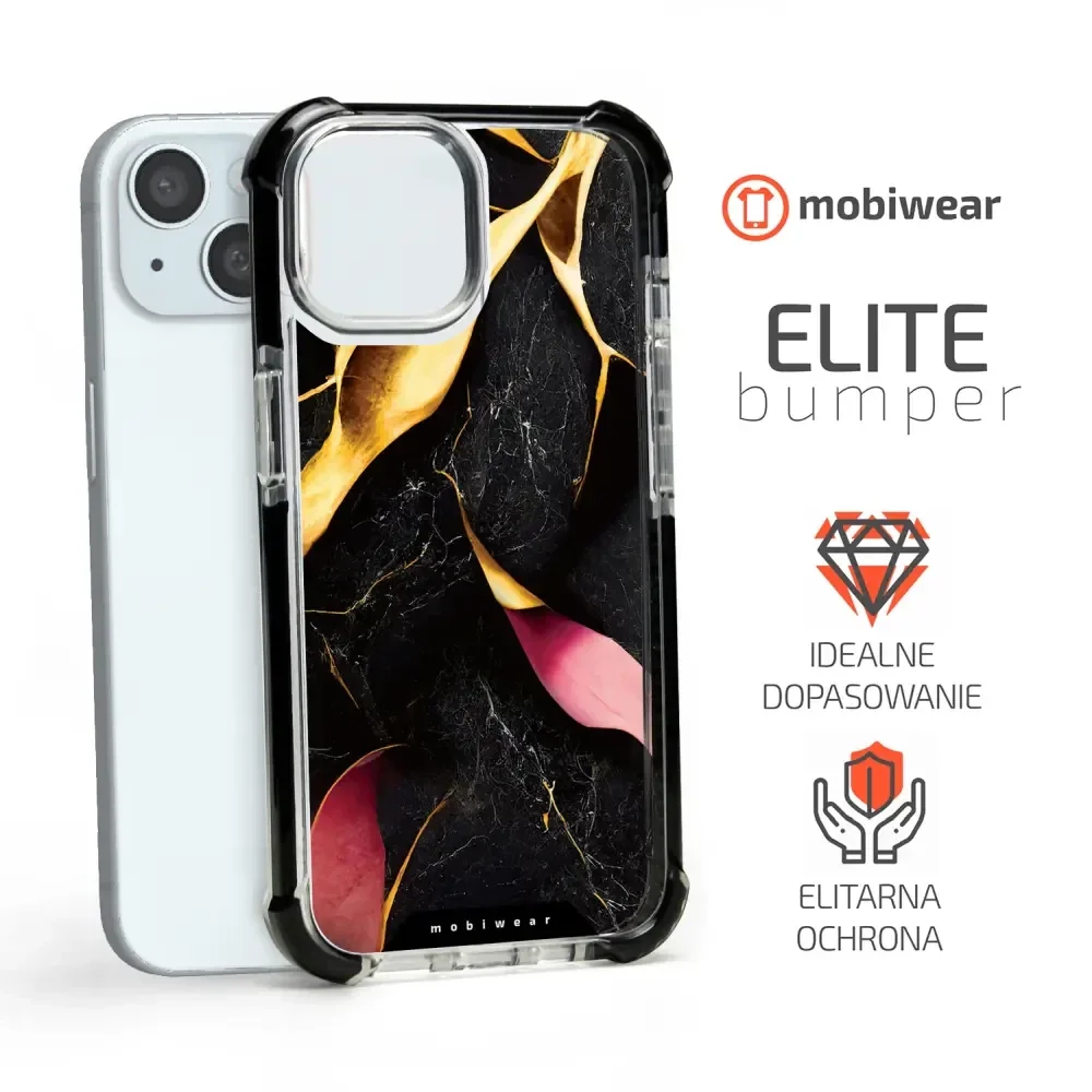 Handyhülle für iPhone 15 Plus mit MagSafe, Mobiwear Elite Bumper, Vergoldetes Erz - Image 7