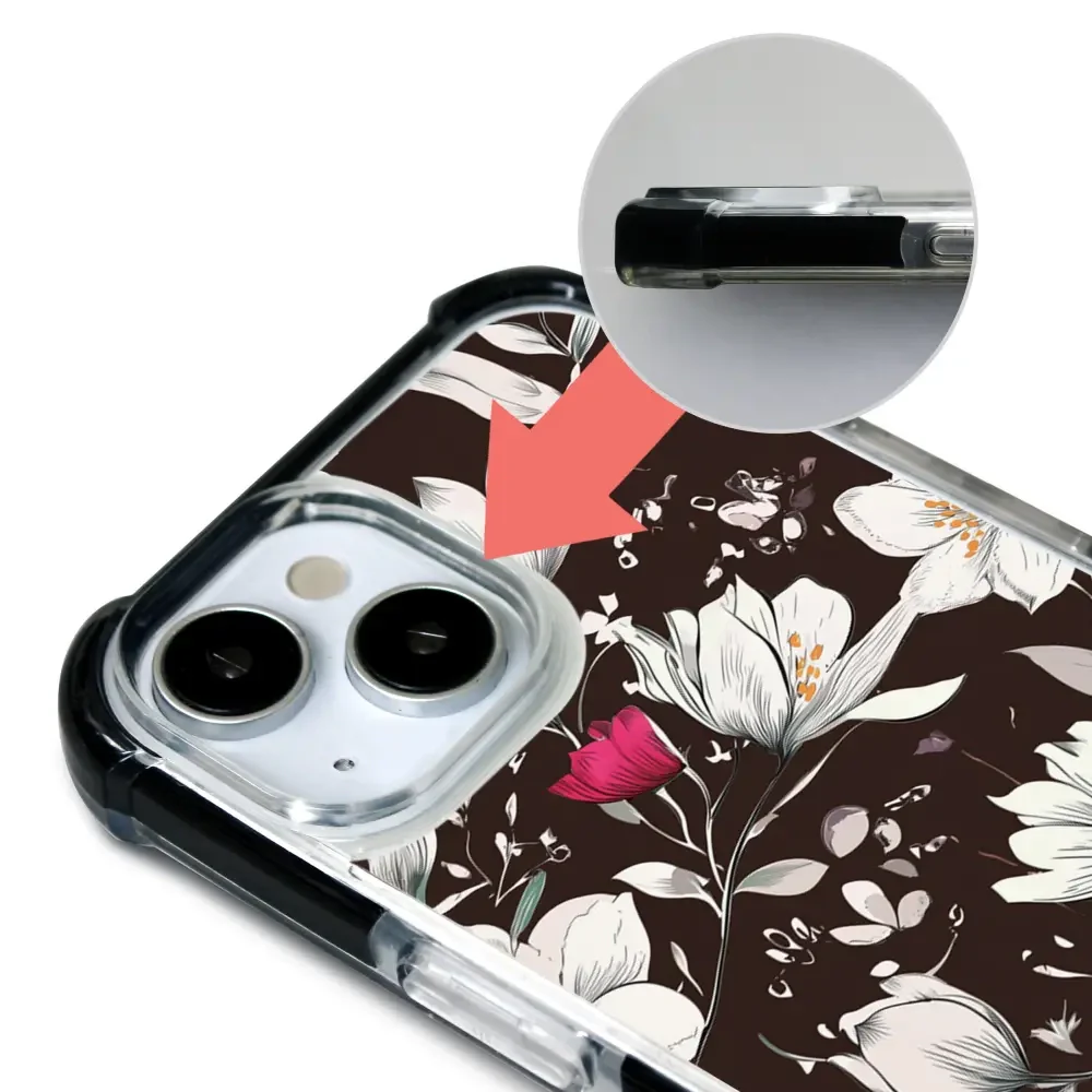Handyhülle für iPhone 15 Pro Max mit MagSafe, Mobiwear Elite Bumper, Nachtstrauß - Image 12