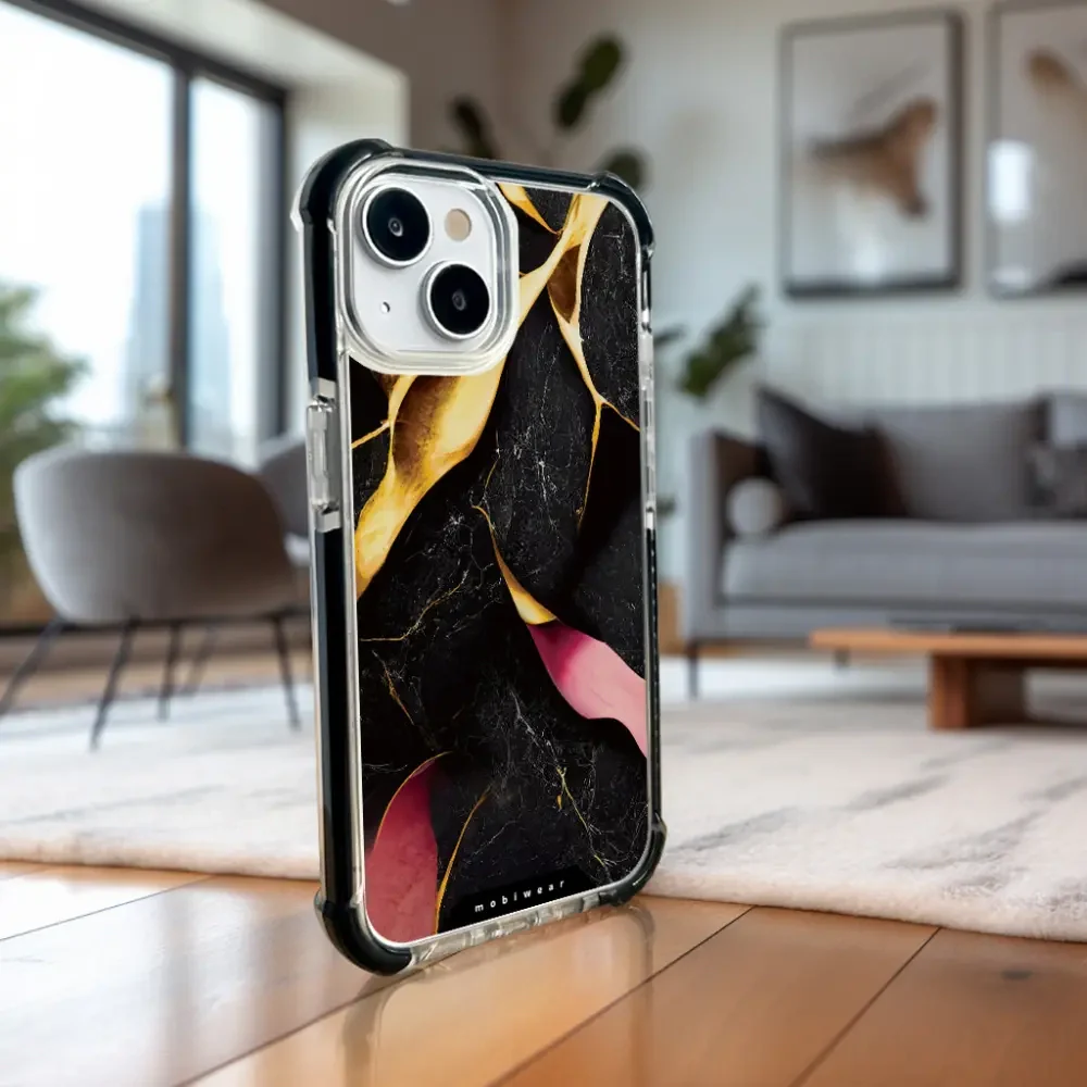 Handyhülle für iPhone 16 Plus mit MagSafe, Mobiwear Elite Bumper, Vergoldetes Erz - Image 10
