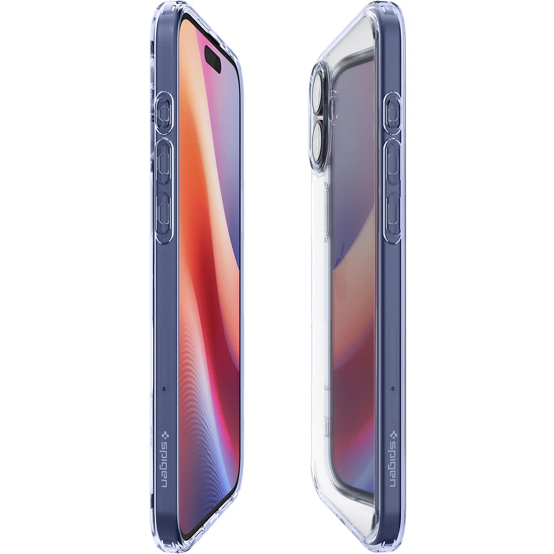 Handyhülle für iPhone 16 Plus, Spigen Ultra Hybrid, Transparent-Blau - Image 2