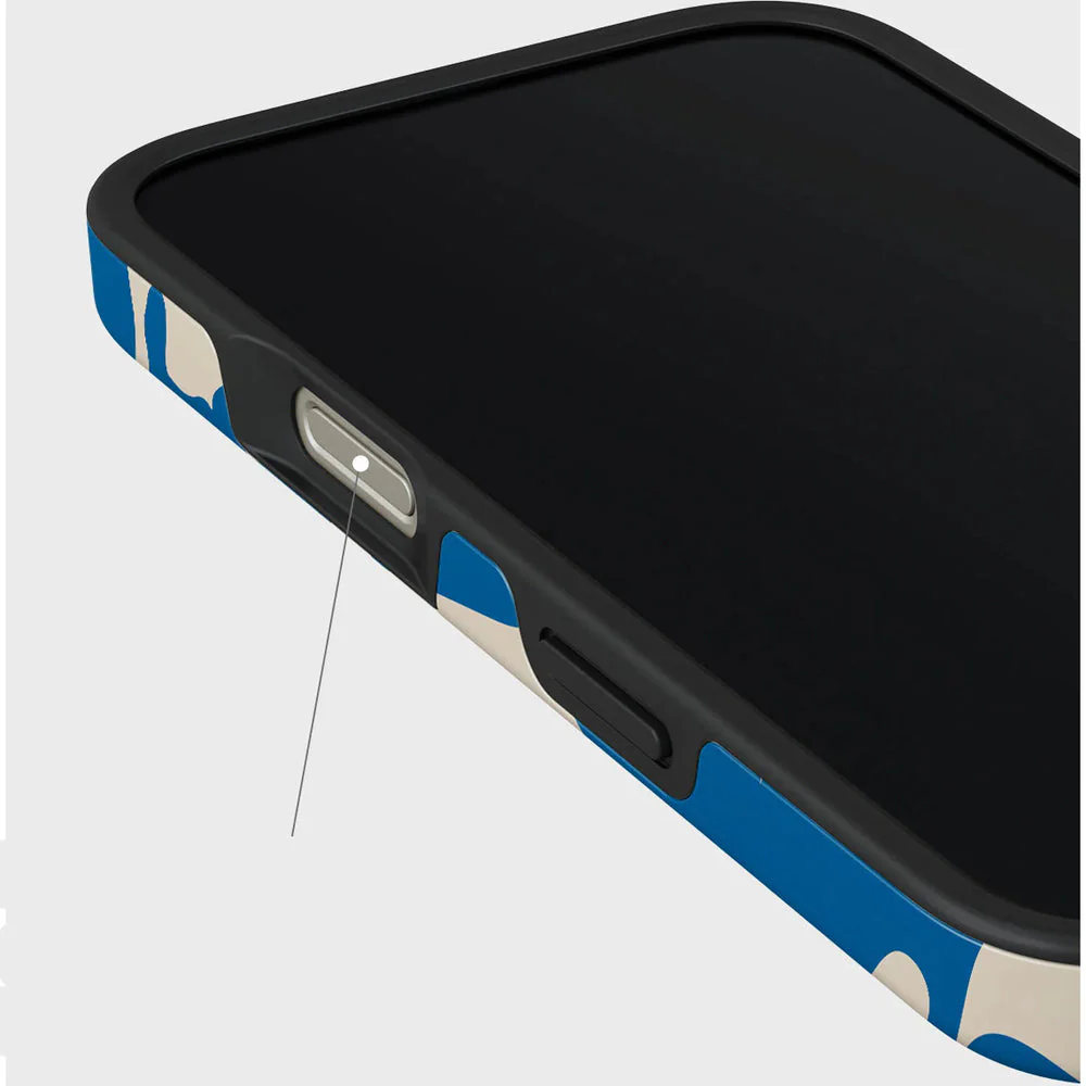 Handyhülle für iPhone 16 Pro Max, Burga Mirage Tough, Beige und Blau - Image 5