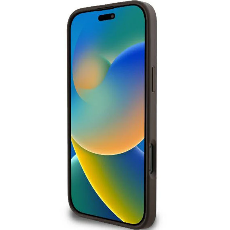 Handyhülle für iPhone 16 Pro Max, Guess Hardcase 4G Big Metal Logo, Braun - Image 5