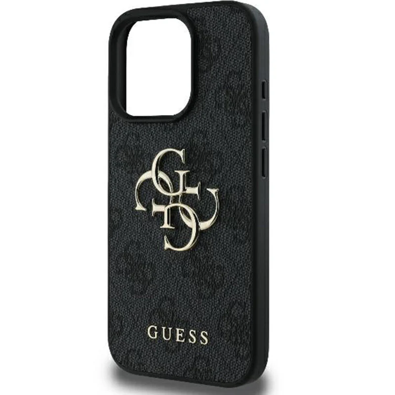 Handyhülle für iPhone 16 Pro Max, Guess Hardcase 4G Big Metal Logo, Schwarz - Image 4