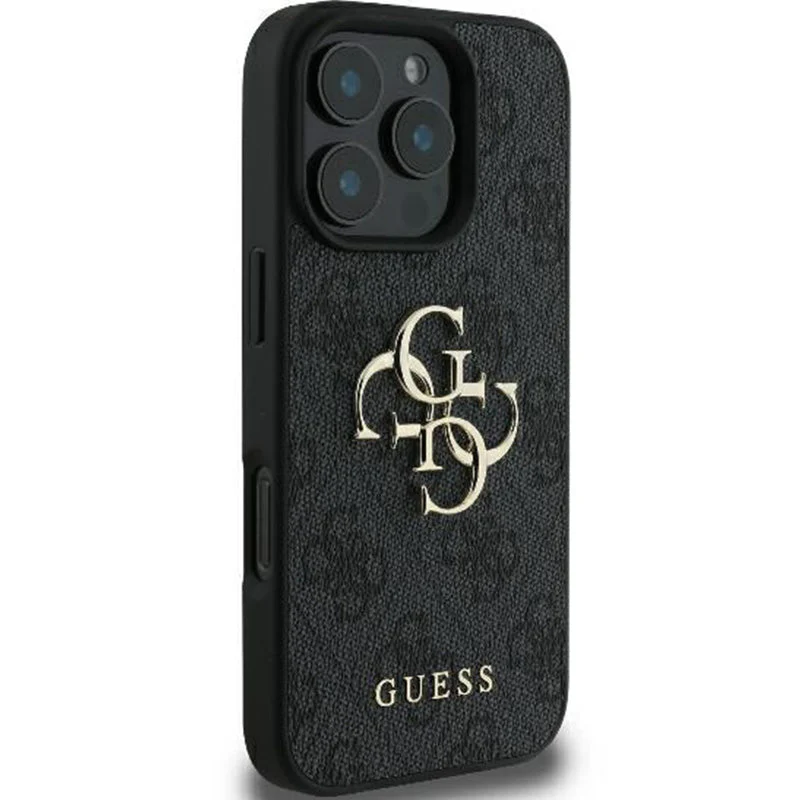 Handyhülle für iPhone 16 Pro Max, Guess Hardcase 4G Big Metal Logo, Schwarz - Image 7