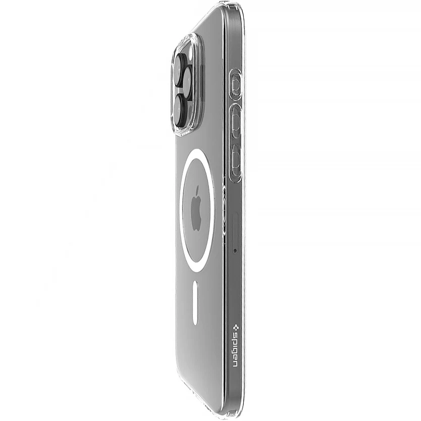 Handyhülle für iPhone 16 Pro Max, Spigen Crystal Flex Mag mit MagSafe, Transparent-Weiß - Image 15