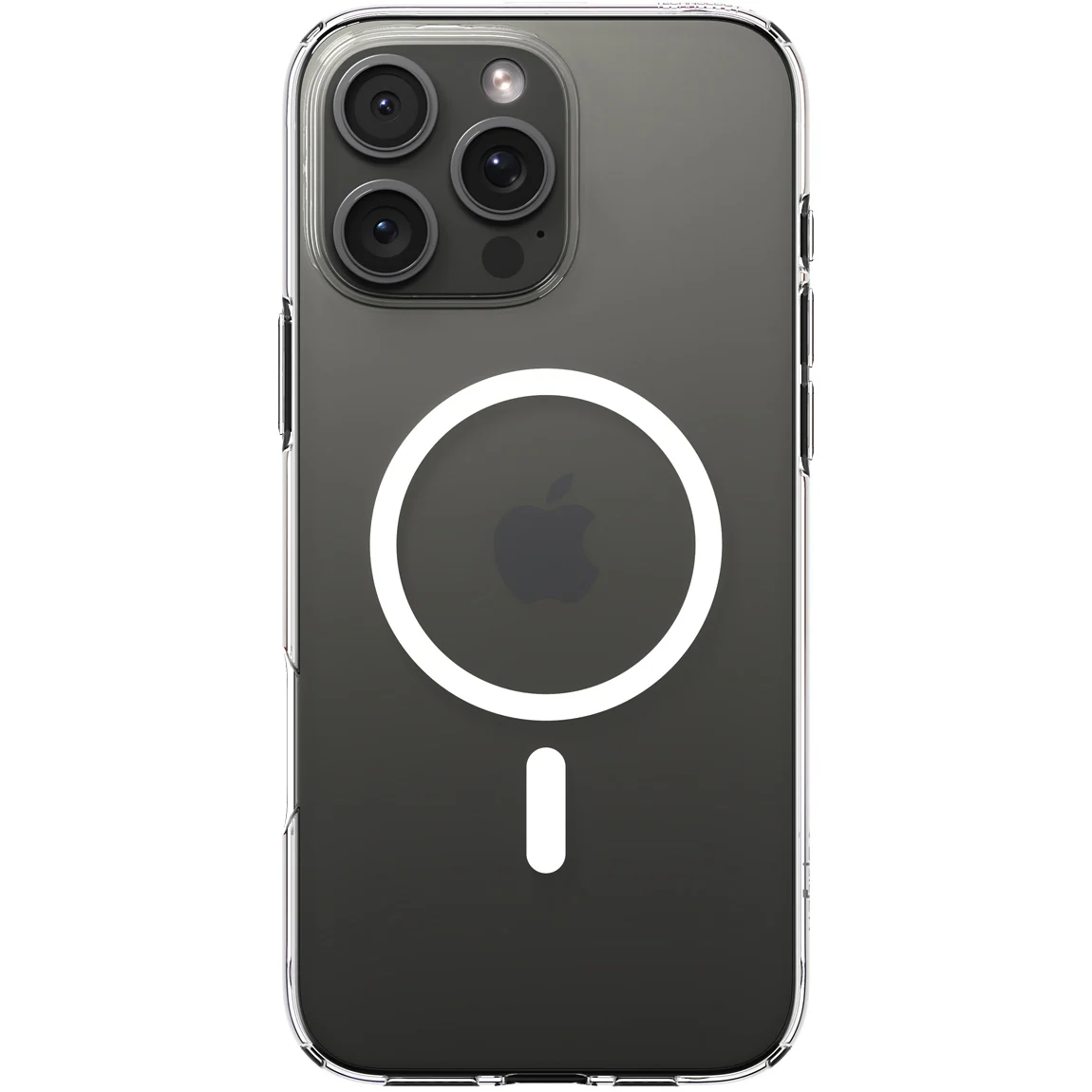Handyhülle für iPhone 16 Pro Max, Spigen Crystal Flex Mag mit MagSafe, Transparent-Weiß - Image 3