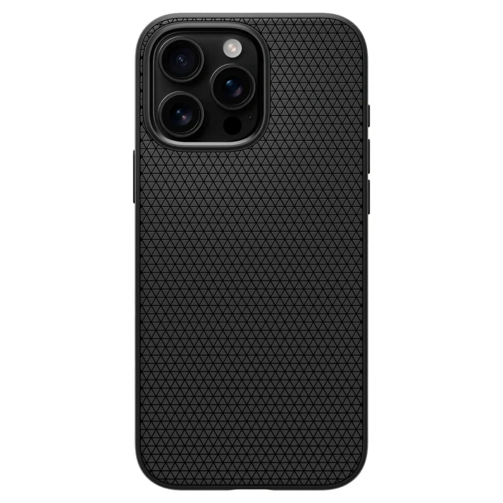 Handyhülle für iPhone 16 Pro Max, Spigen Liquid Air T Mag (CC) mit MagSafe, Schwarz - Image 4