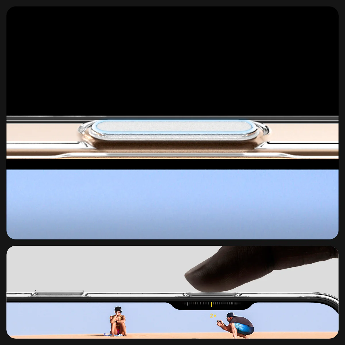 Handyhülle für iPhone 16 Pro Max, Spigen Thin Fit T Mag (CC) mit MagSafe, Transparent-Weiß - Image 11