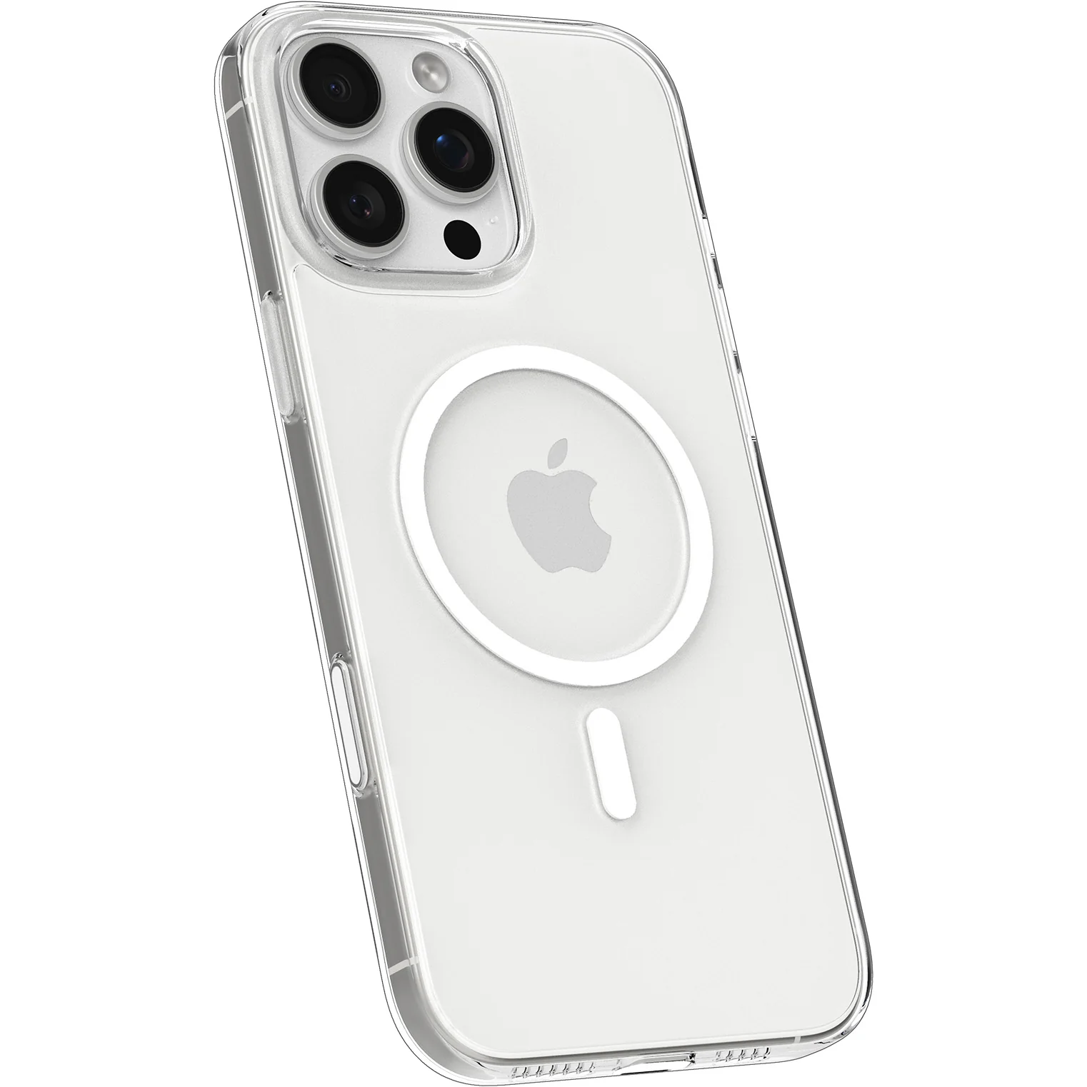 Handyhülle für iPhone 16 Pro Max, Spigen Thin Fit T Mag (CC) mit MagSafe, Transparent-Weiß - Image 2