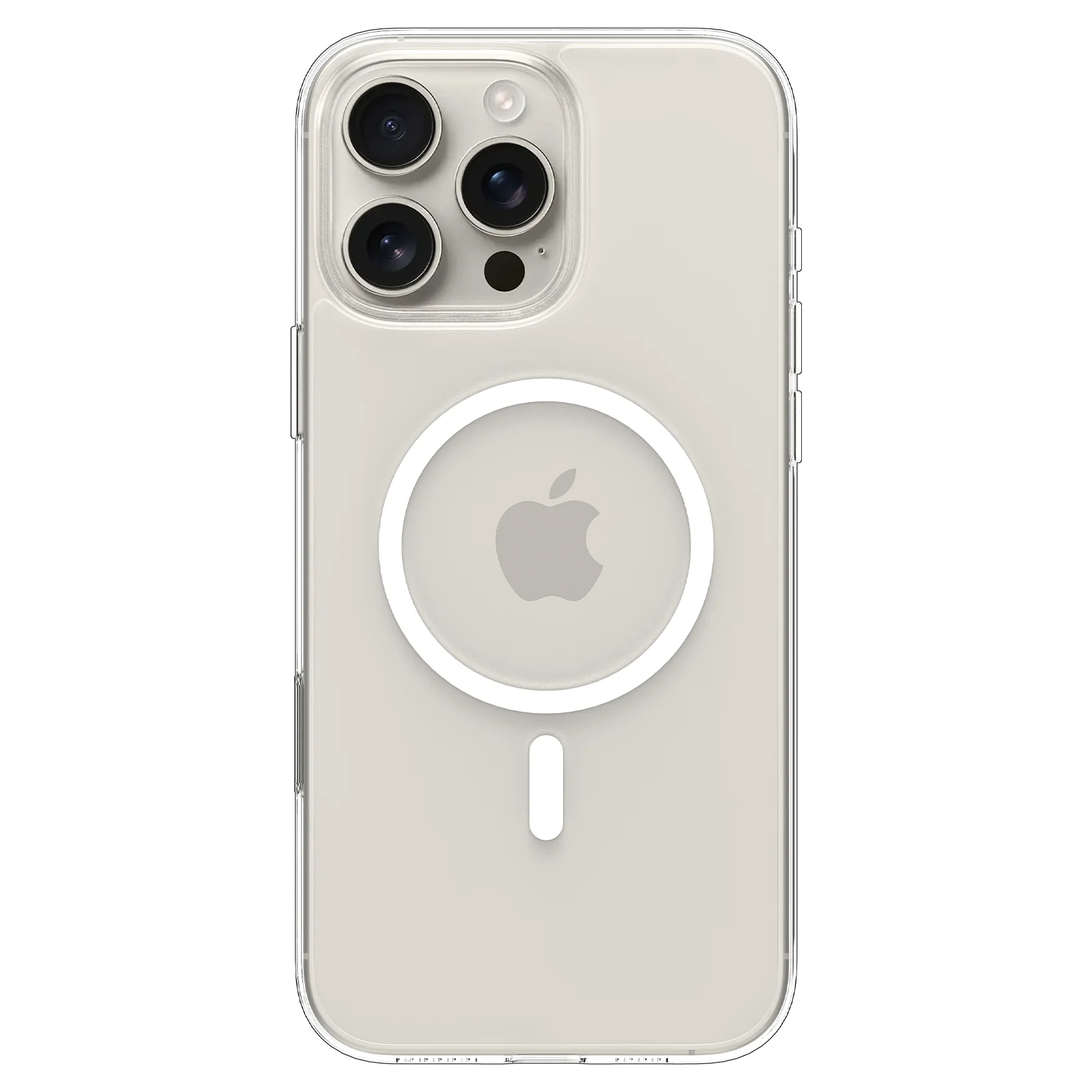 Handyhülle für iPhone 16 Pro Max, Spigen Thin Fit T Mag (CC) mit MagSafe, Transparent-Weiß - Image 3