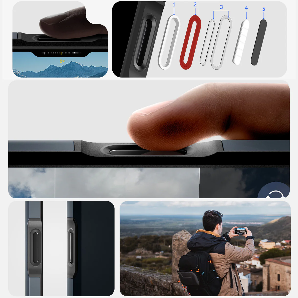 Handyhülle für iPhone 16 Pro Max, Spigen Tough Armor T Mag (CC) mit MagSafe, Dunkelblau - Image 17
