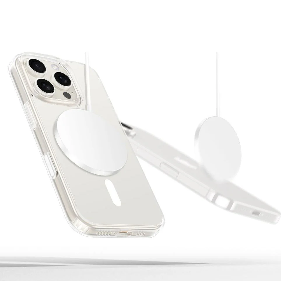 Handyhülle für iPhone 16 Pro Max, Tech-Protect Flexair Hybrid CC mit MagSafe, Transparent - Image 6