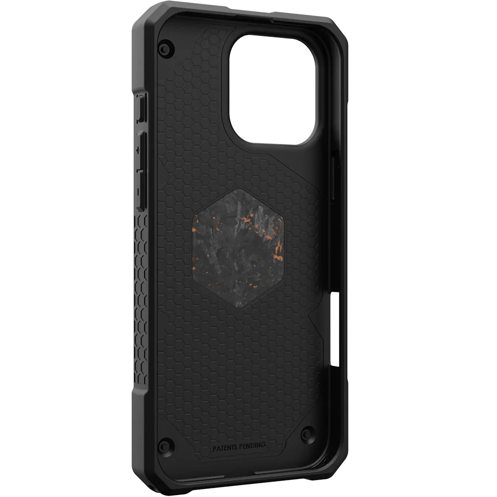 Handyhülle für iPhone 16 Pro Max, Urban Armor Gear Monarch Pro Mag mit MagSafe, Schwarz-Orange - Image 2