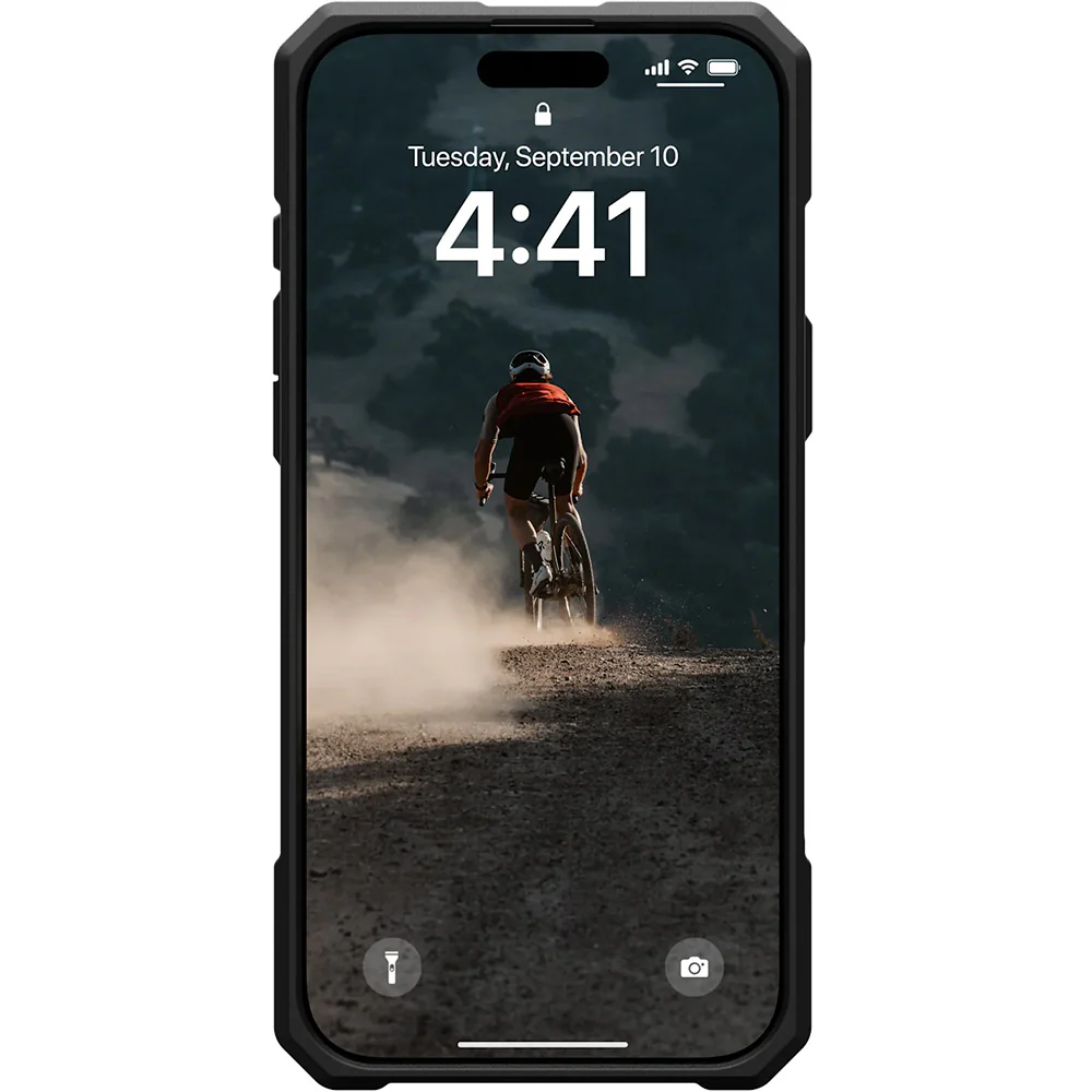Handyhülle für iPhone 16 Pro Max, Urban Armor Gear Monarch Pro Mag mit MagSafe, Schwarz-Orange - Image 3