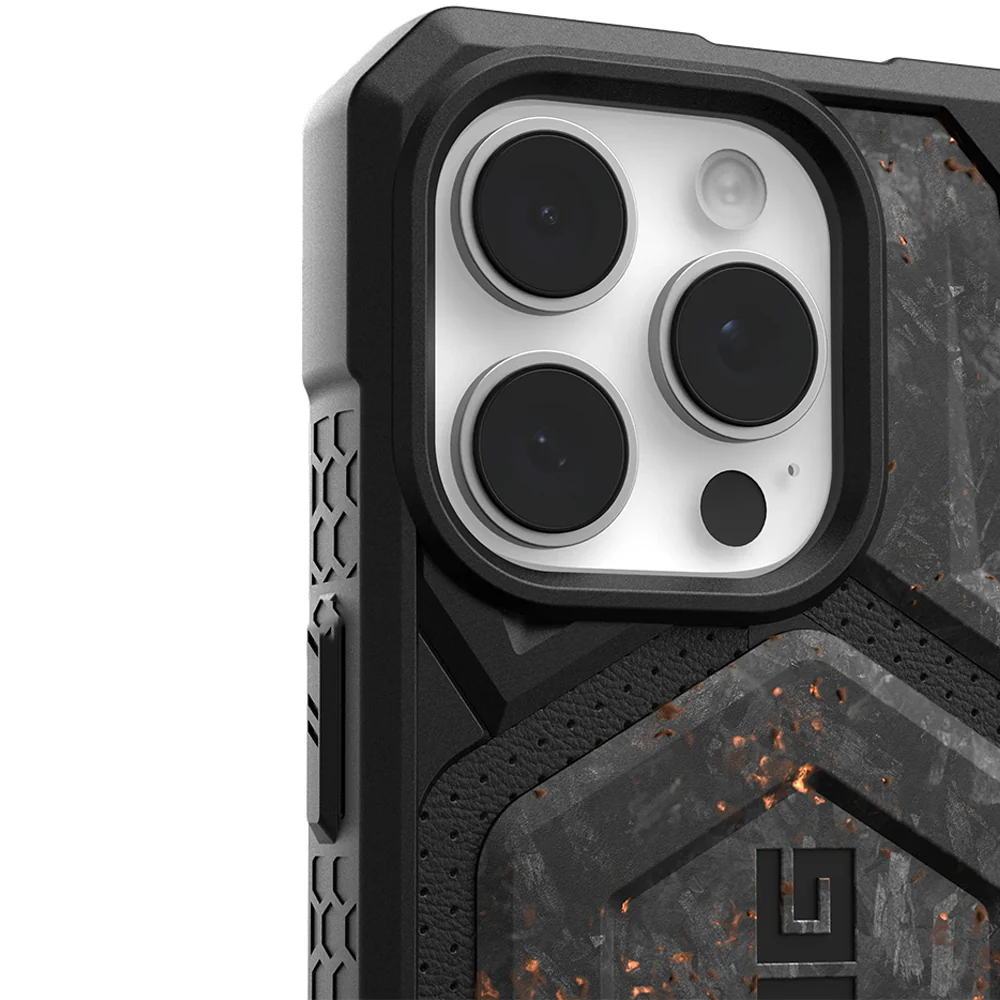 Handyhülle für iPhone 16 Pro Max, Urban Armor Gear Monarch Pro Mag mit MagSafe, Schwarz-Orange - Image 4