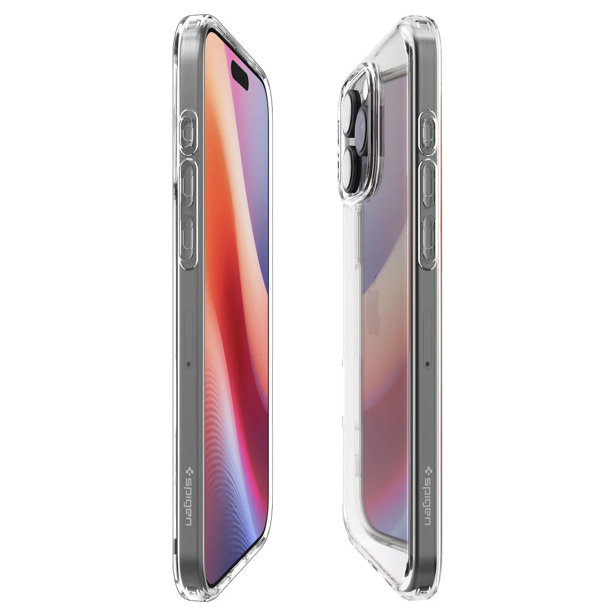 Handyhülle für iPhone 16 Pro, Spigen Crystal Hybrid, Transparent - Image 10