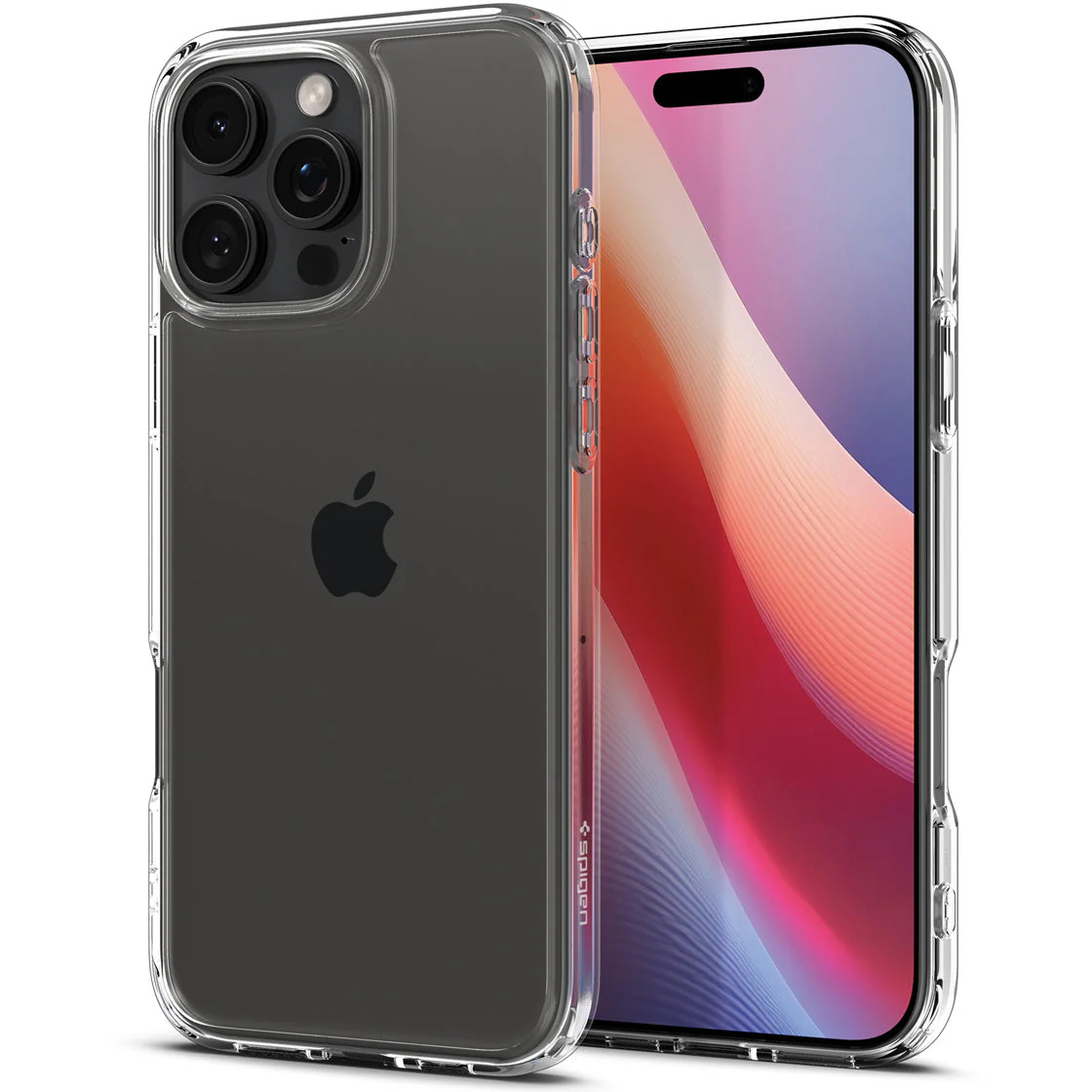 Handyhülle für iPhone 16 Pro, Spigen Crystal Hybrid, Transparent - Image 8