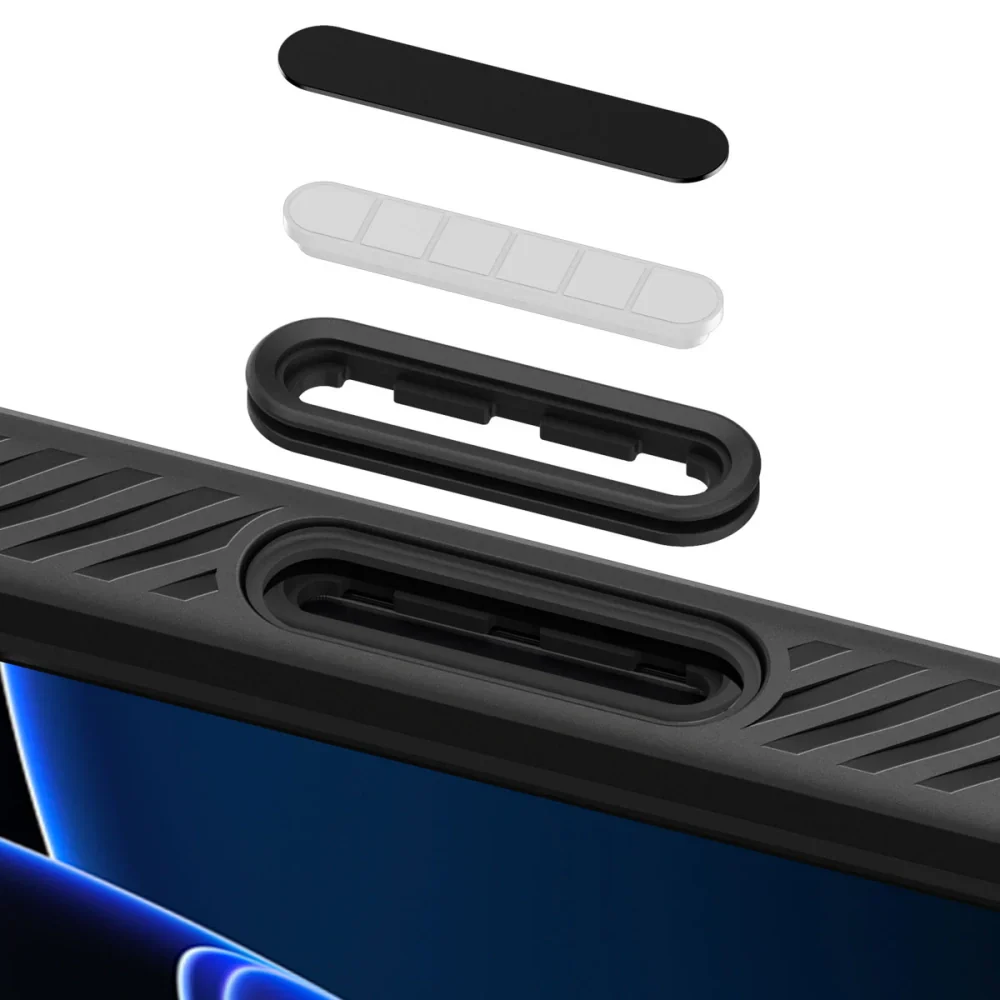 Handyhülle für iPhone 16 Pro, Spigen Liquid Air T Mag (CC) mit MagSafe, Schwarz - Image 9