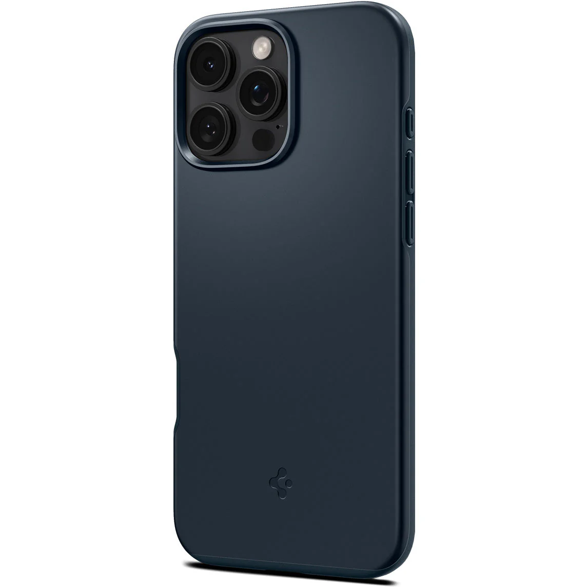 Handyhülle für iPhone 16 Pro, Spigen Thin Fit Mag mit MagSafe, Dunkelblau - Image 7