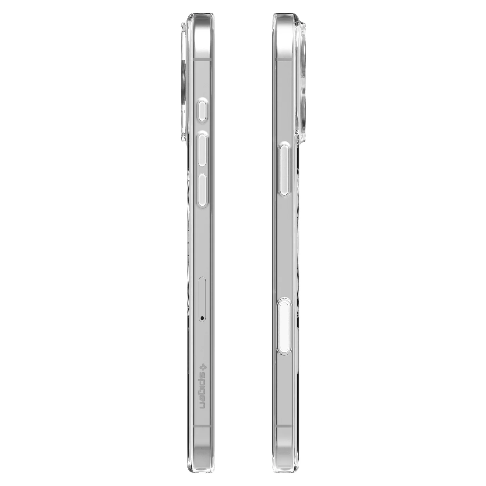 Handyhülle für iPhone 16 Pro, Spigen Thin Fit T Mag (CC) mit MagSafe, Transparent-Weiß - Image 5