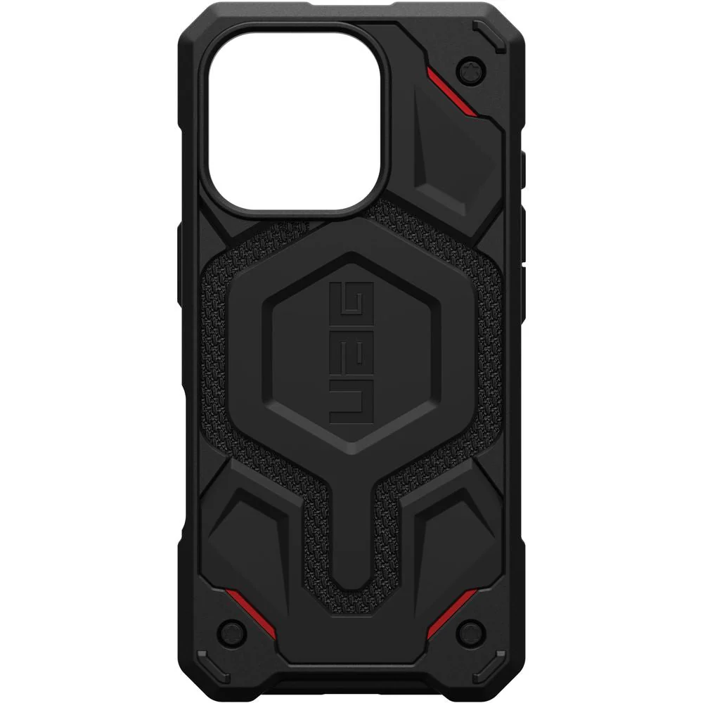Handyhülle für iPhone 16 Pro, Urban Armor Gear Monarch Pro Mag mit MagSafe, Schwarz mit Kevlar - Image 2