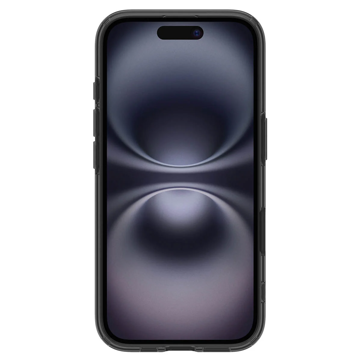 Handyhülle für iPhone 16, Spigen Ultra Hybrid T Mag (CC) mit MagSafe, Durchscheinend-Schwarz - Image 13