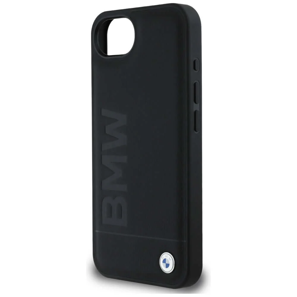Handyhülle für iPhone 17e / 16e, BMW Leather Hot Stamp, Schwarz - Image 5