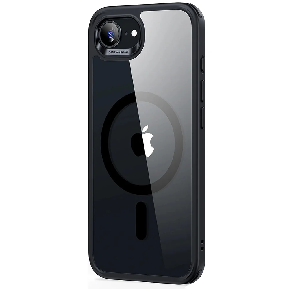 Handyhülle für iPhone 17e / 16e, ESR Classic Hybrid Halolock mit MagSafe, Transparent-schwarz - Image 5