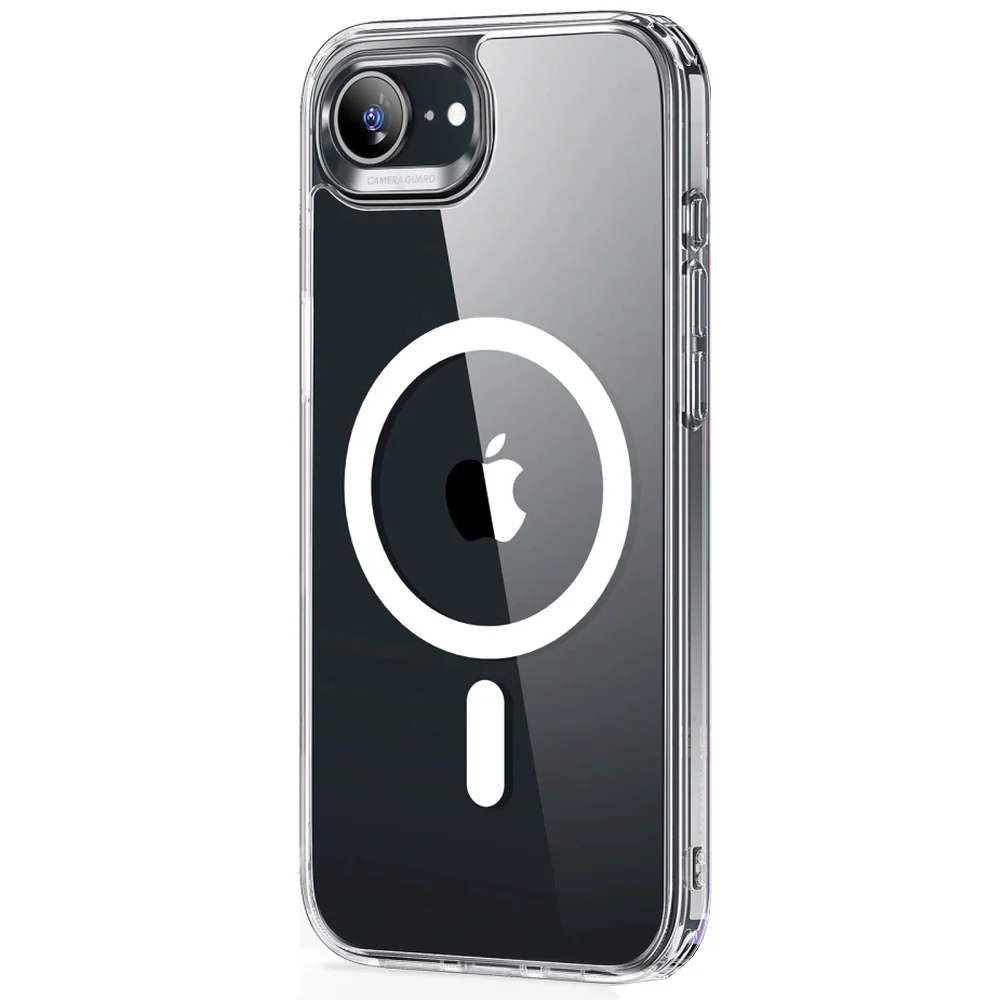 Handyhülle für iPhone 17e / 16e für MagSafe, ESR Classic Hybrid Halolock, Transparentes Weiß - Image 5